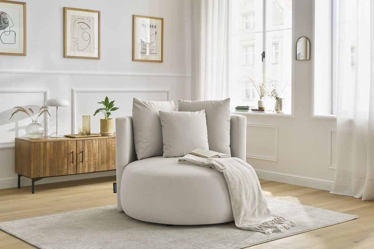 CESAR fluwelen fauteuil