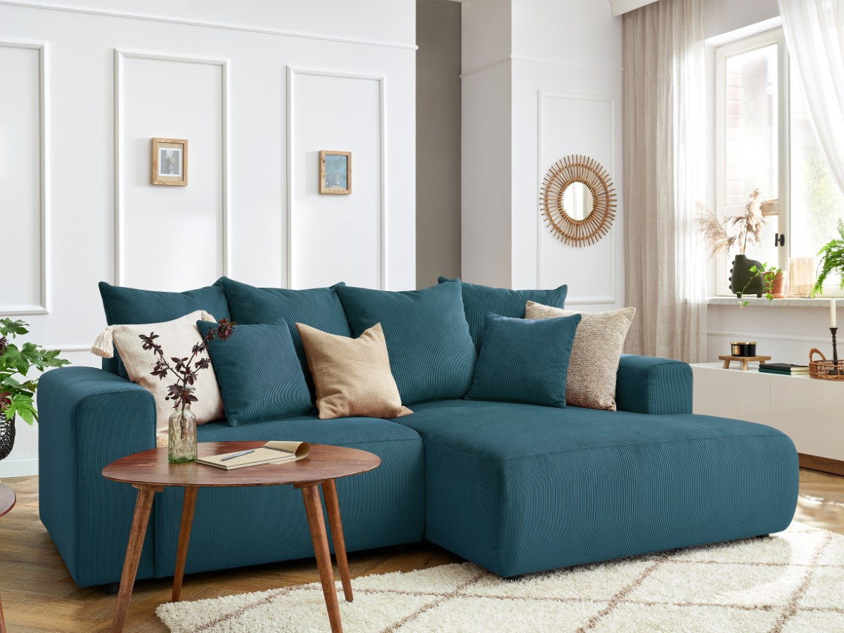ENJOY Corduroy Vaste Hoekbank