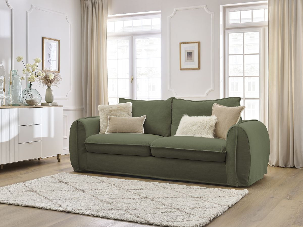 Canapé droit convertible ARCHIMEDE ouverture express déhoussable