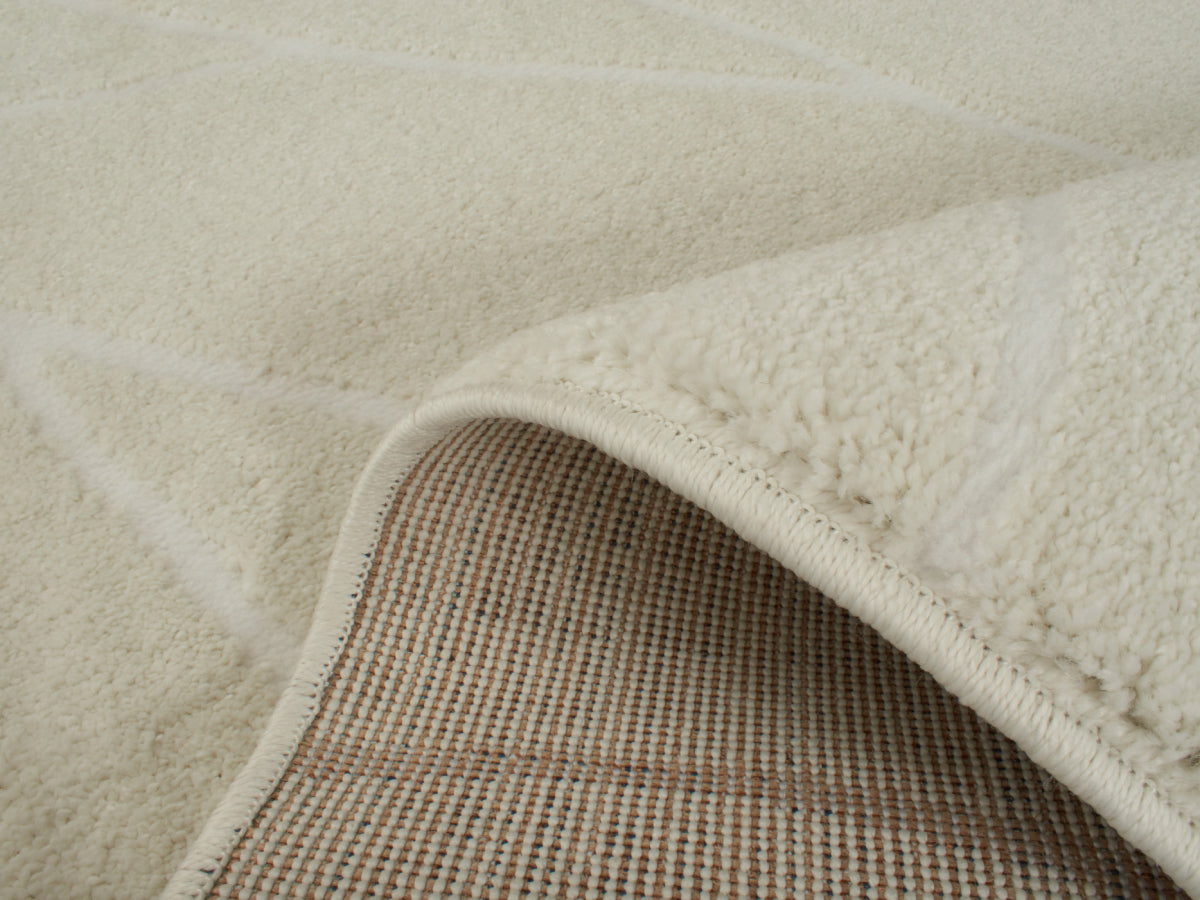 Tapis poils courts NORMA motif abstrait
