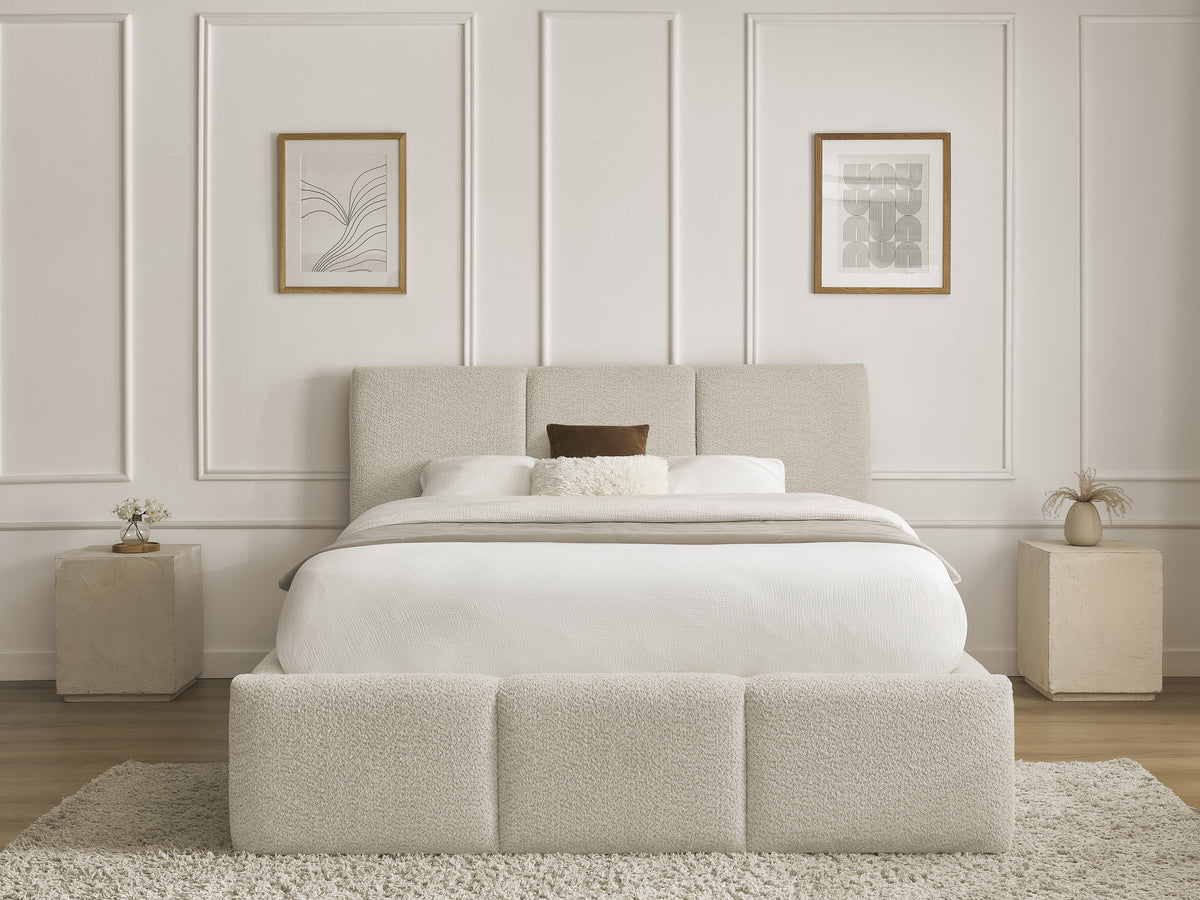 ELYA opbergbed in badstof