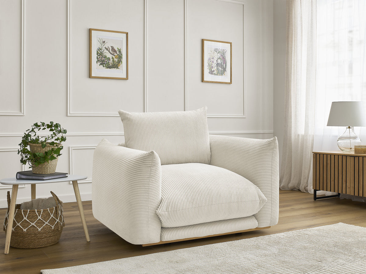 ERNEST fauteuil in corduroy stof