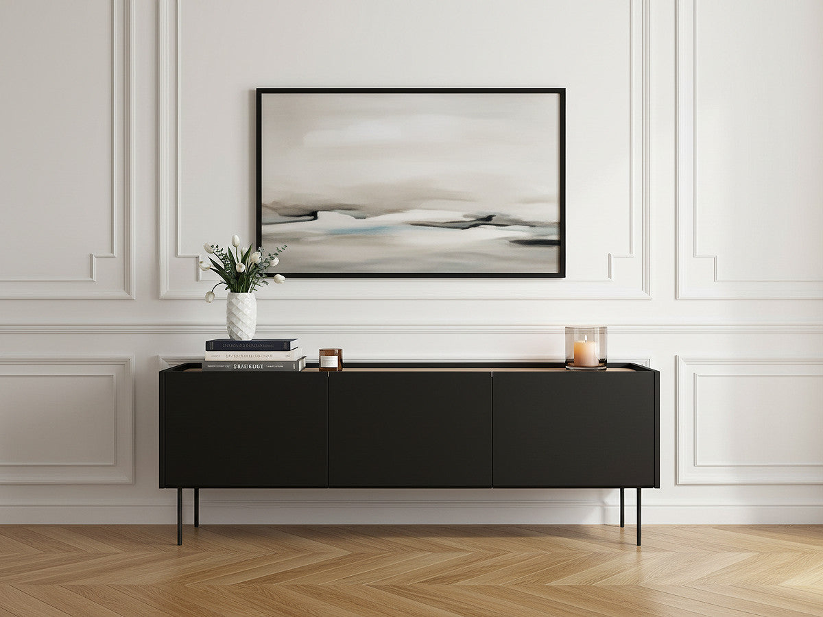 ATLAS 170 cm 3-deurs tv-meubel