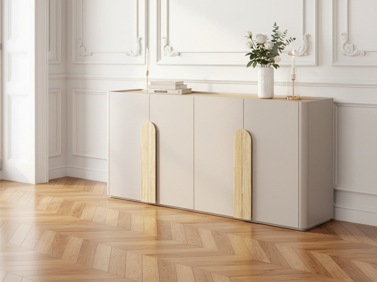 ENYRA 4-deurs dressoir, 200 cm