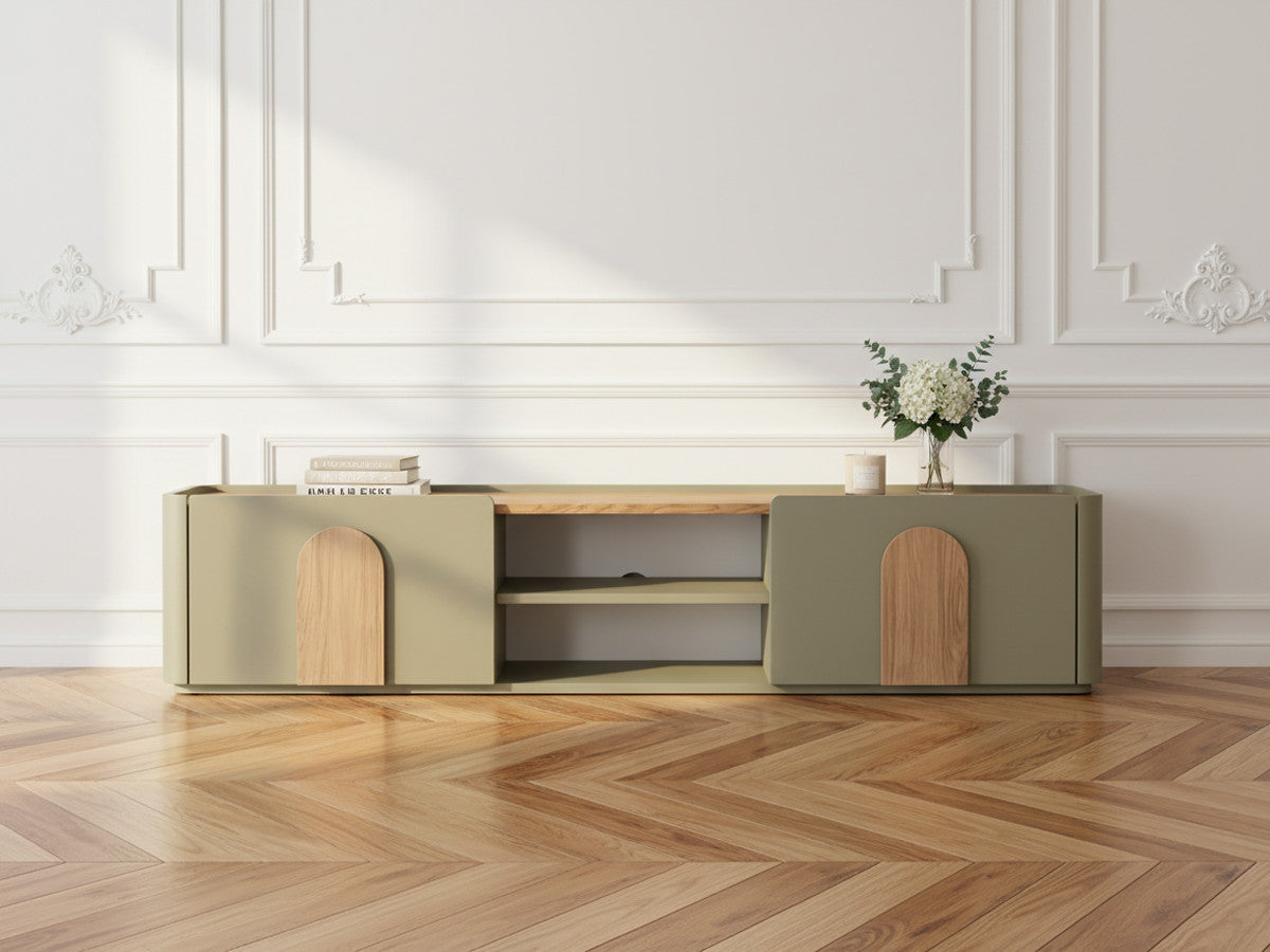 TV-meubel met 1 deur en 1 lade, 170 cm, ENYRA