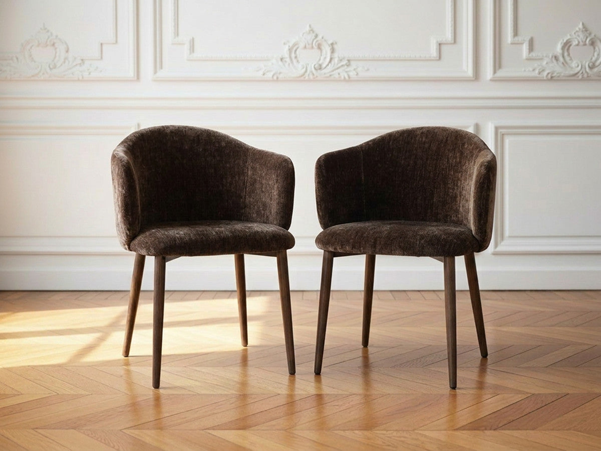 Set van 2 stoelen LETO textuurstof