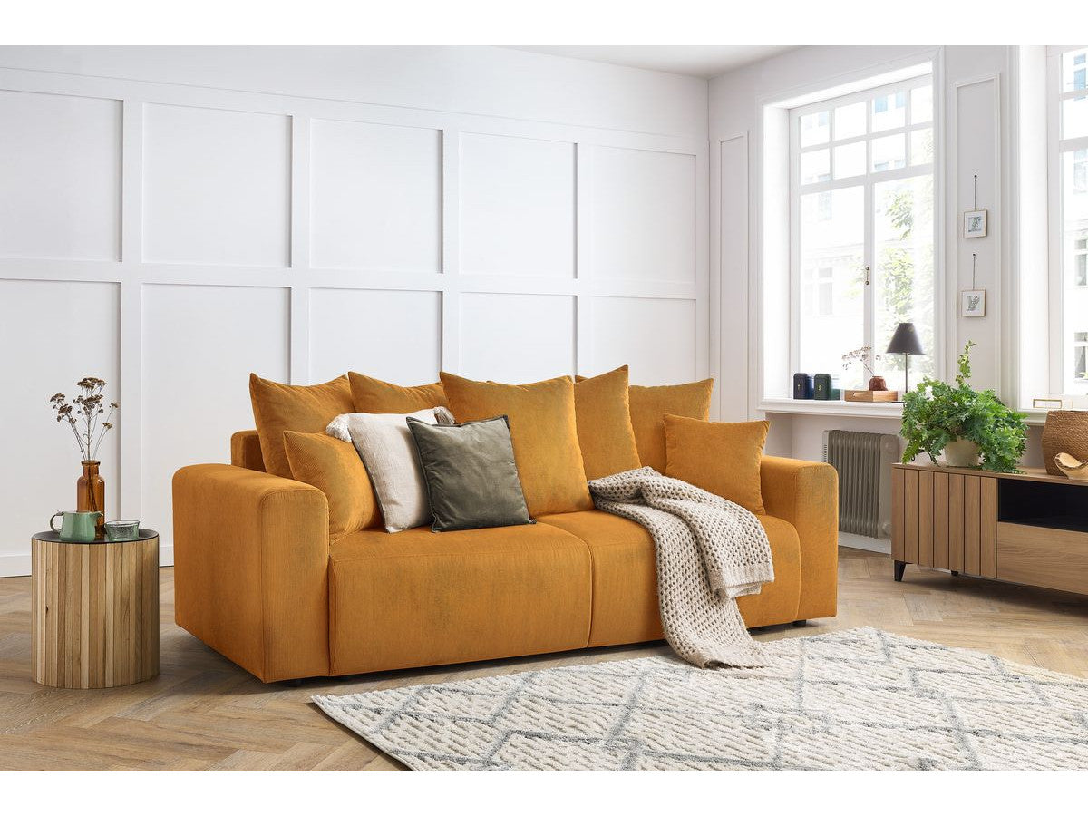 ENVY 3-zits vaste rechte bank in corduroy