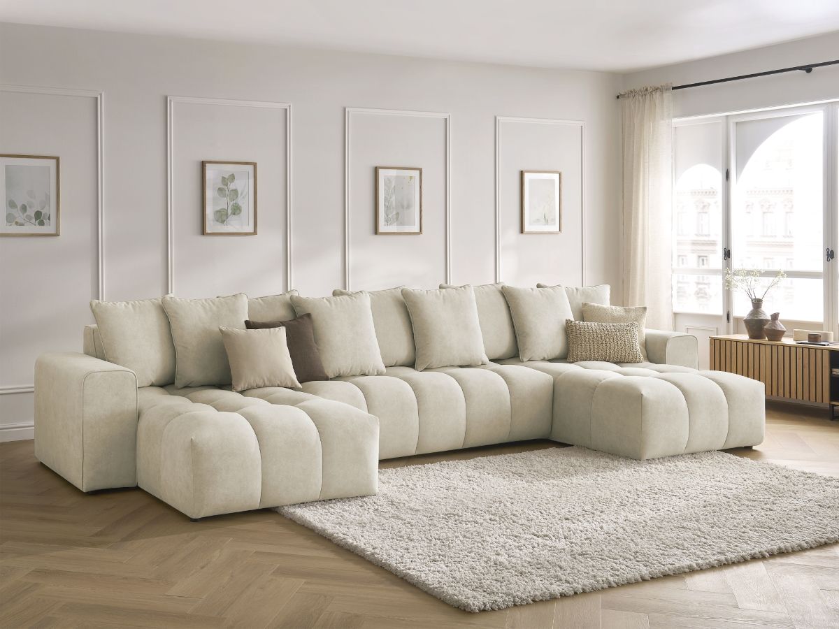 MONT-BLANC vaste panoramische fluwelen bank