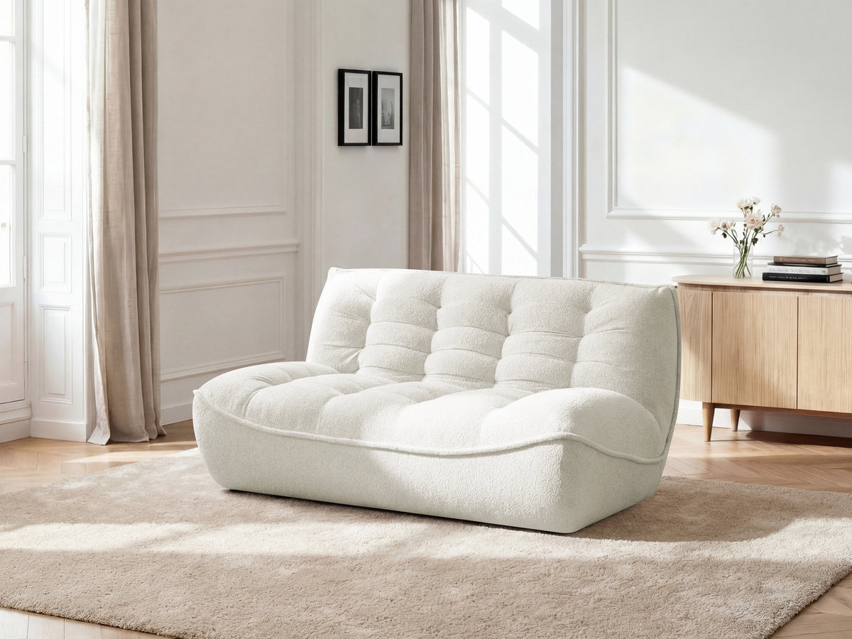 Chauffeuse 2 places pour canapé modulable SERENA tissu chiné