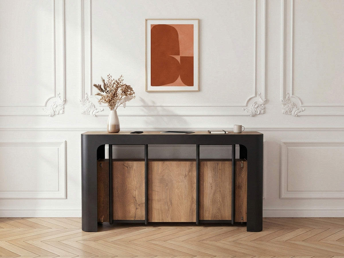 Uitschuifbare console-tafel 50 tot 300 cm ALBANE
