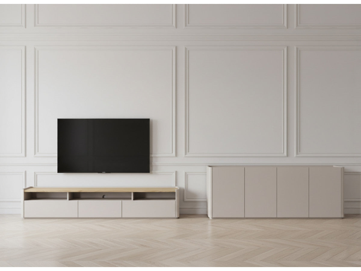 Ensemble ANYRA avec buffet 200 cm + meuble TV 200 cm