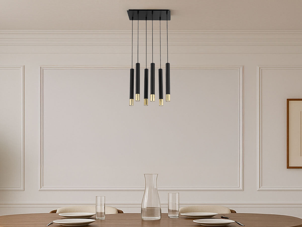 Lustre CANDICE en acier