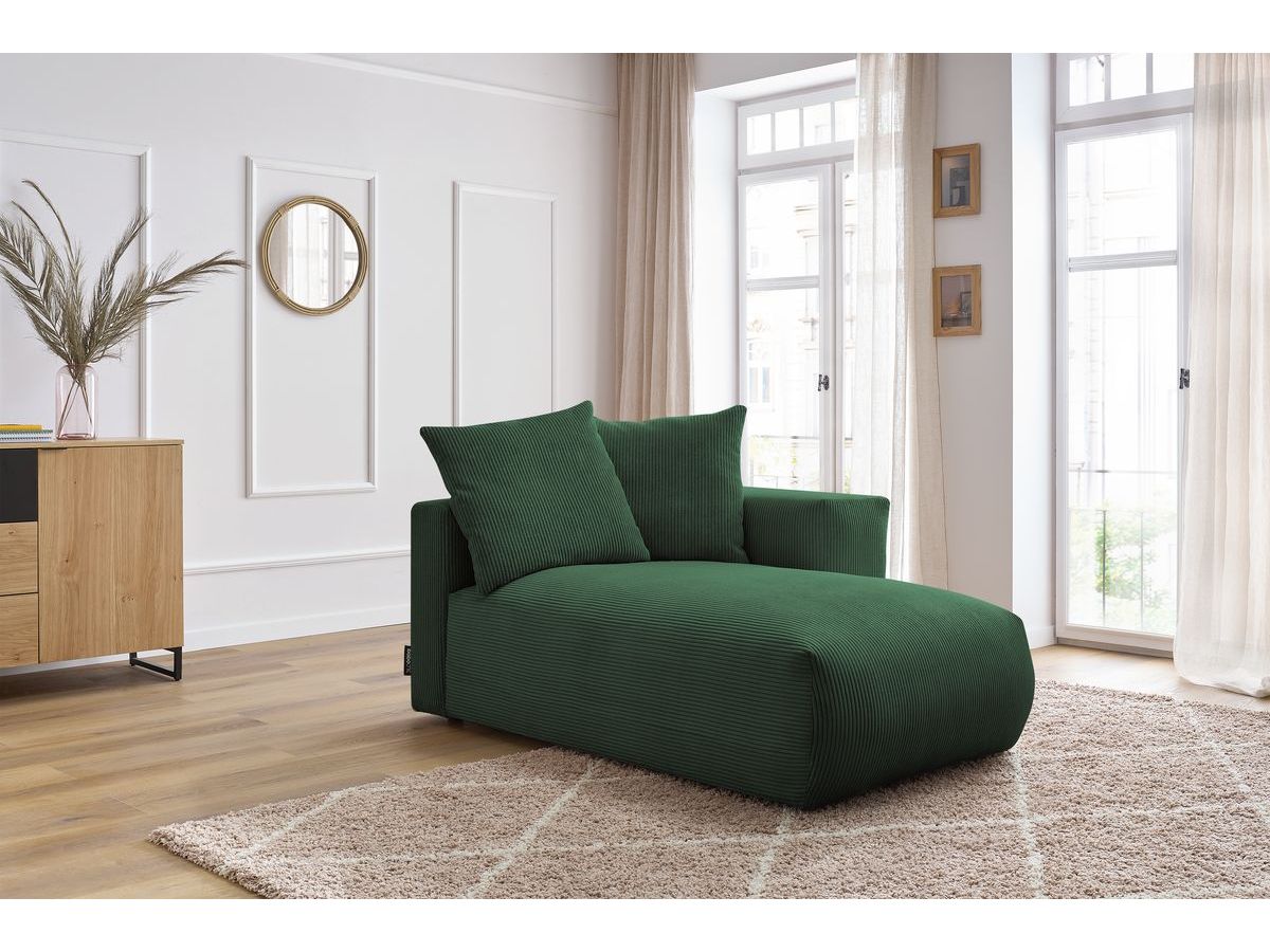 Méridienne avec accoudoir pour canapé modulable VOLTAIRE