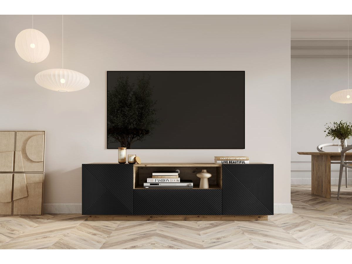 Meuble TV 167 cm ALICE avec niche