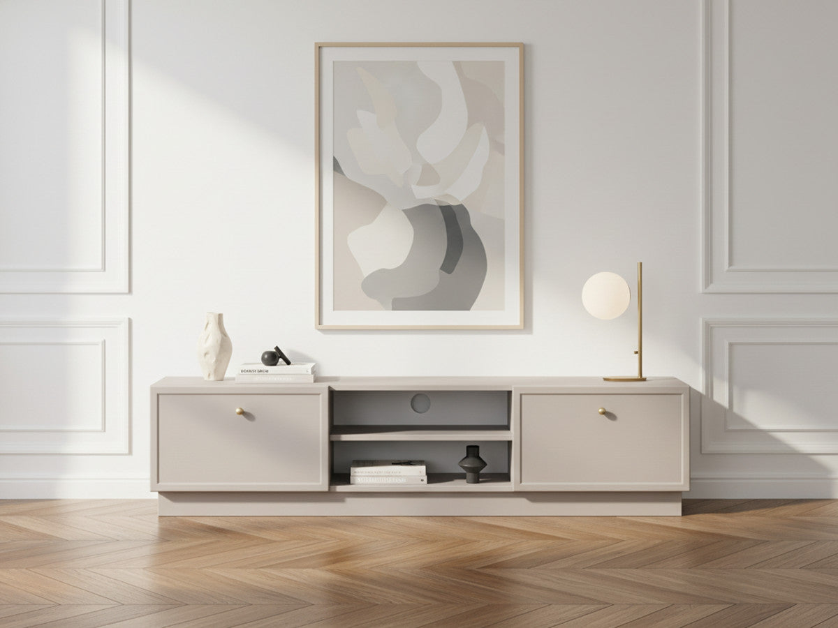 Meuble TV 2 tiroirs 150 cm LORINA
