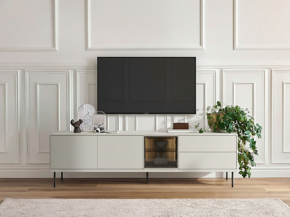 ESPERA 3-deurs, 2-laden tv-meubel 194 cm met led's