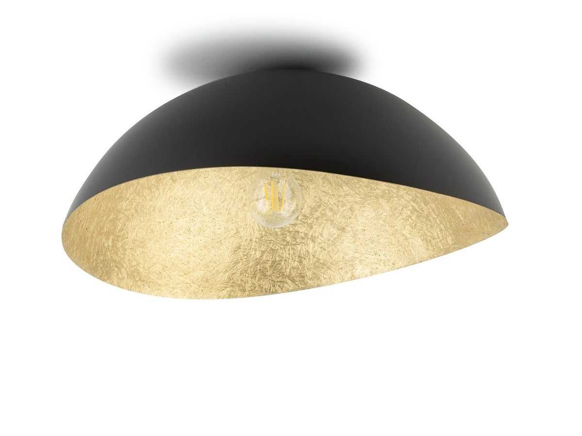 ALTEA tweekleurige zwarte stalen plafondlamp