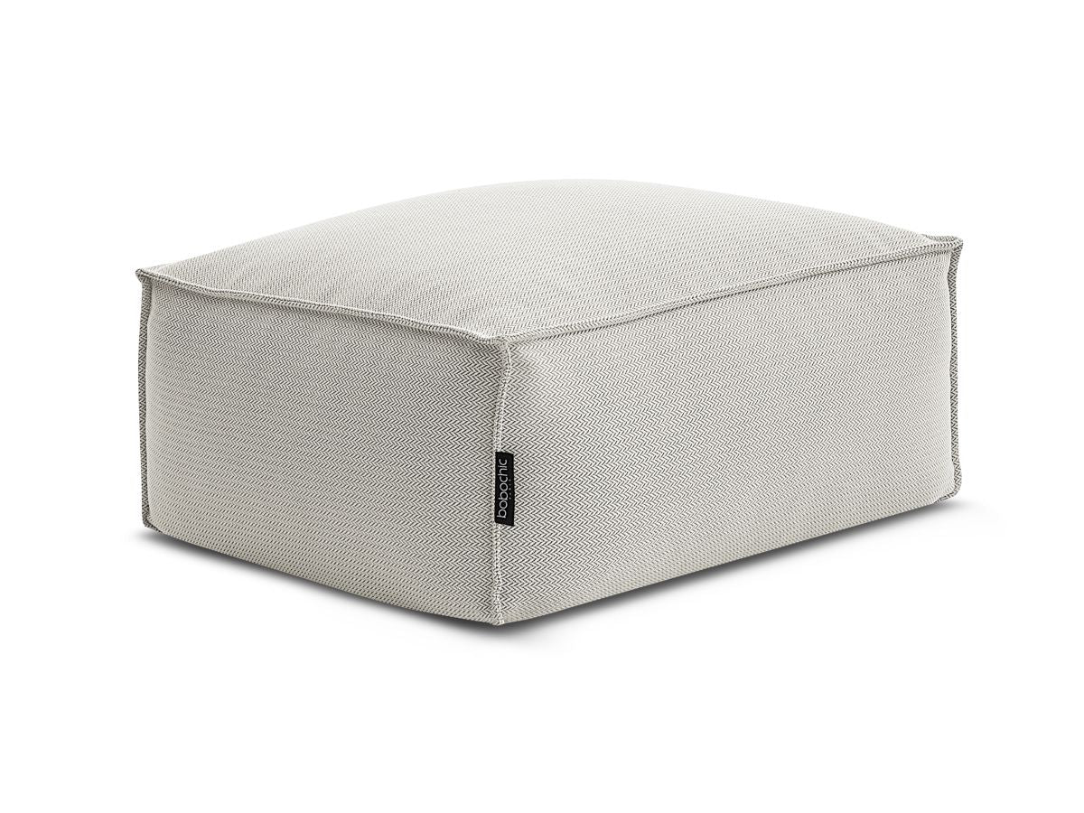 Pouf avec bâche de protection pour canapé de jardin modulable BIARRITZ