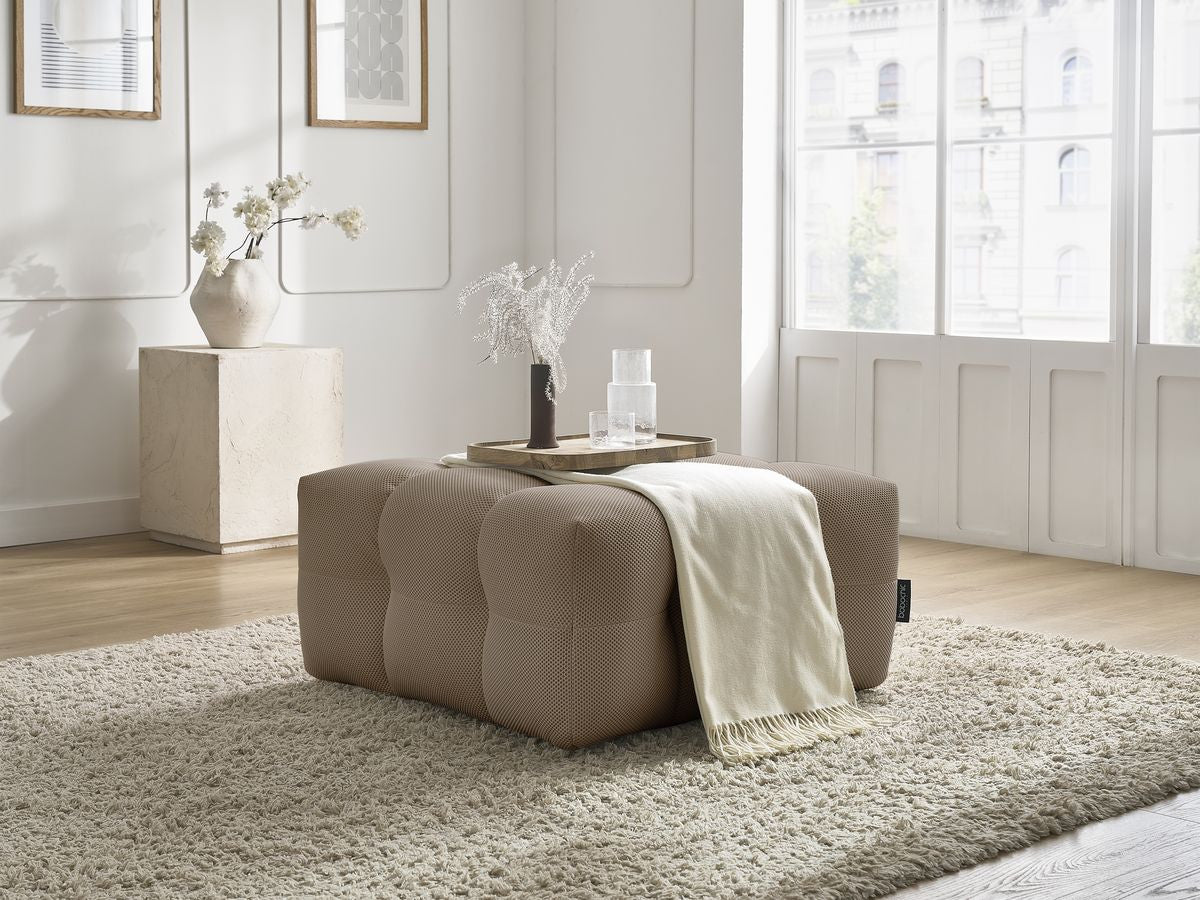 Pouf CLOUD tissu mesh