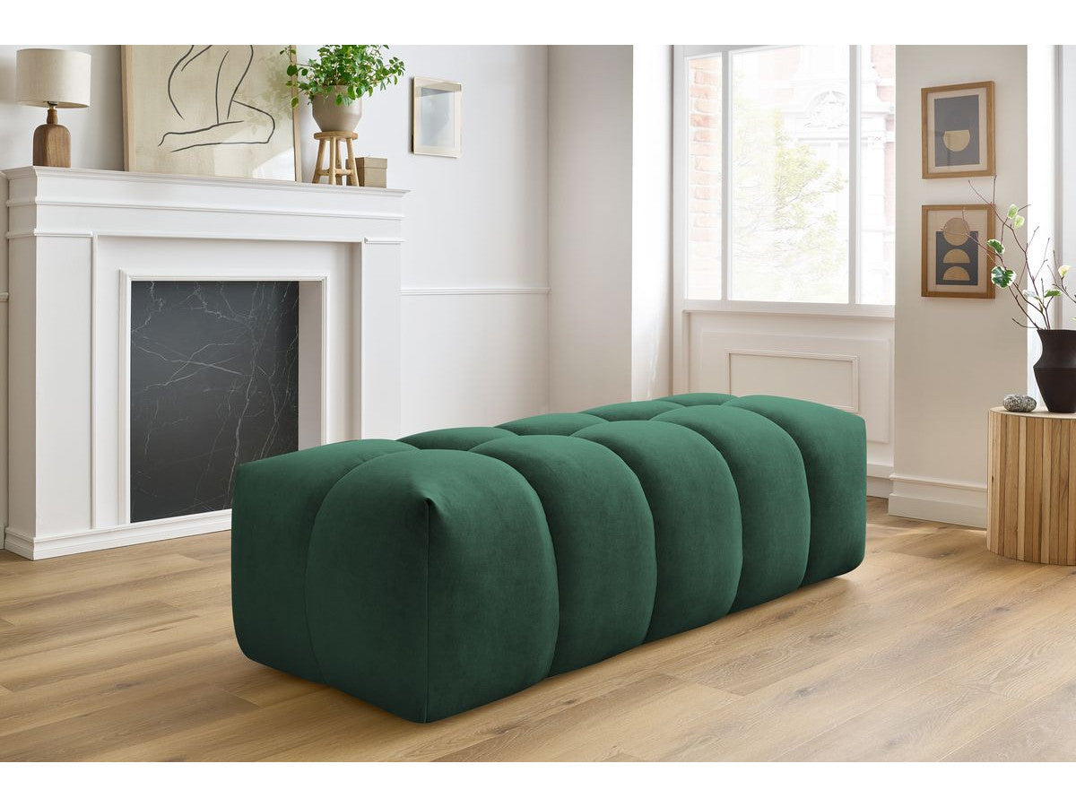 Pouf MONT-BLANC velours