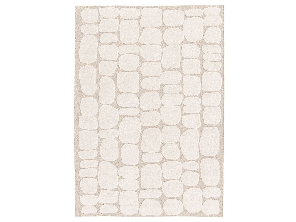 ROKU laagpolig vloerkleed met abstract patroon