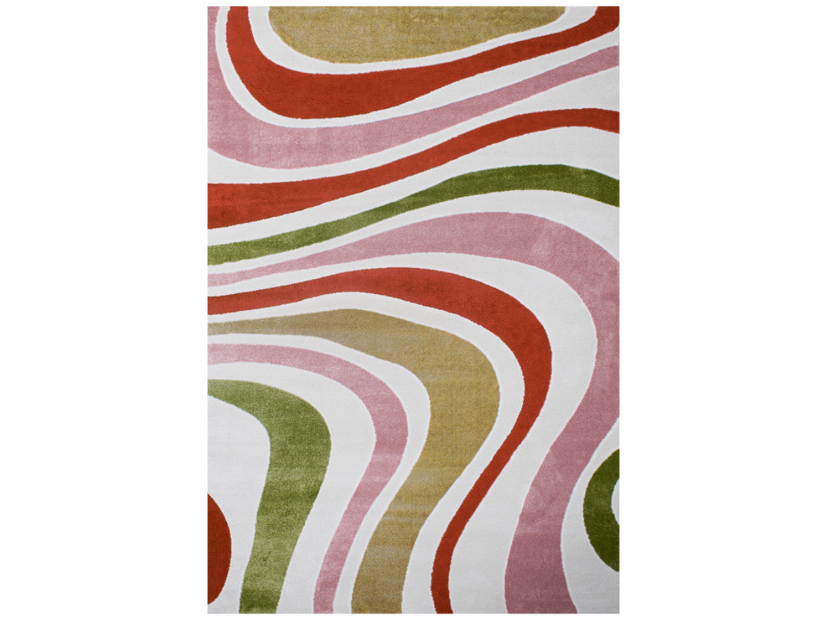 Tapis poils court ARNITA motif abstrait