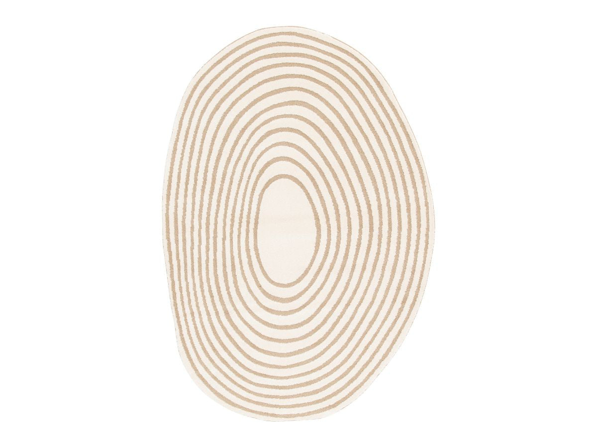 Tapis poils courts BRIAC motif géométrique