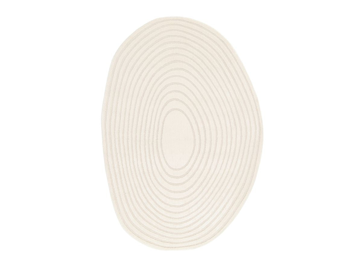 Tapis poils courts BRIAC motif géométrique