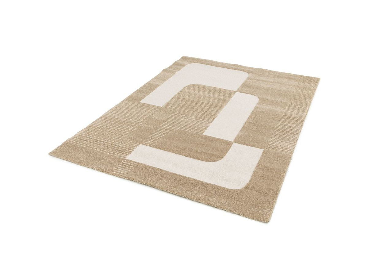 Tapis poils courts CLOTAIRE motif abstrait