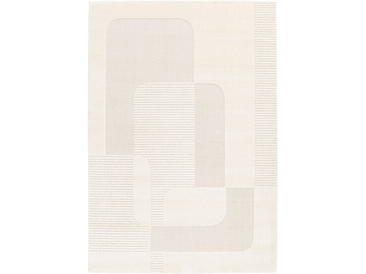 Tapis poils courts CLOTAIRE motif abstrait