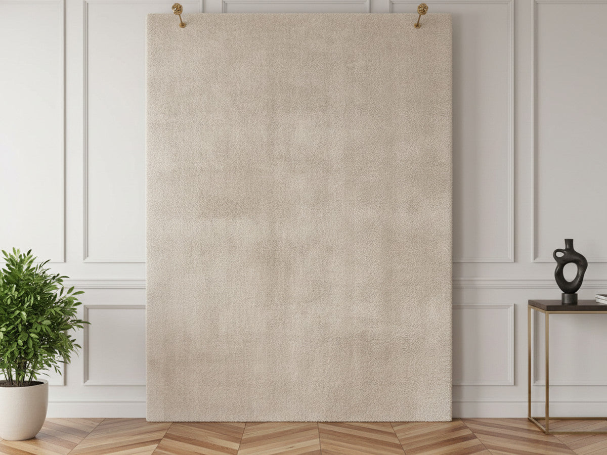 Tapis poils courts lavable SIMEO uni