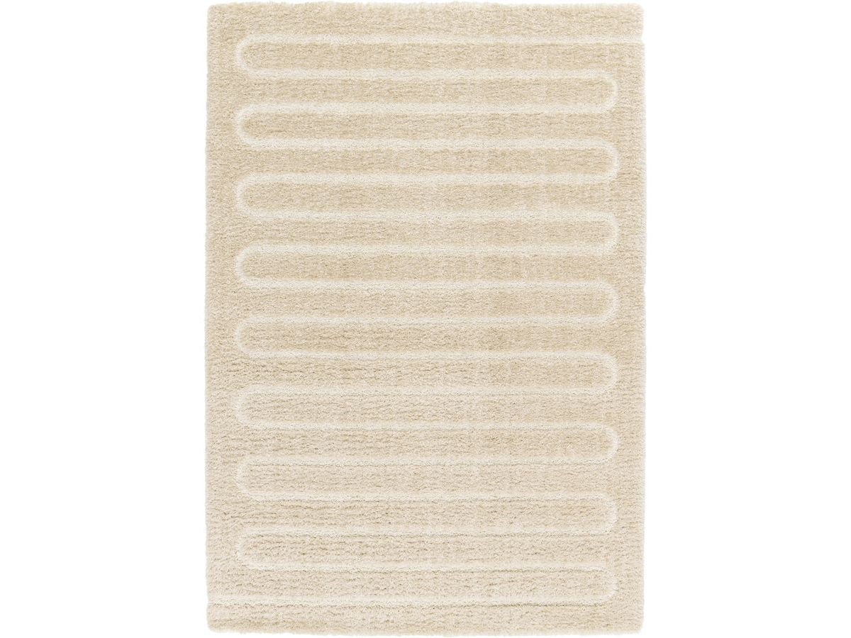 Tapis poils longs CYRELLO motif graphique