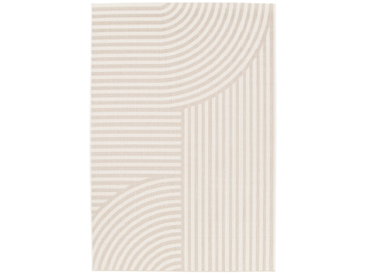 ANNIE laagpolig vloerkleed met abstract patroon