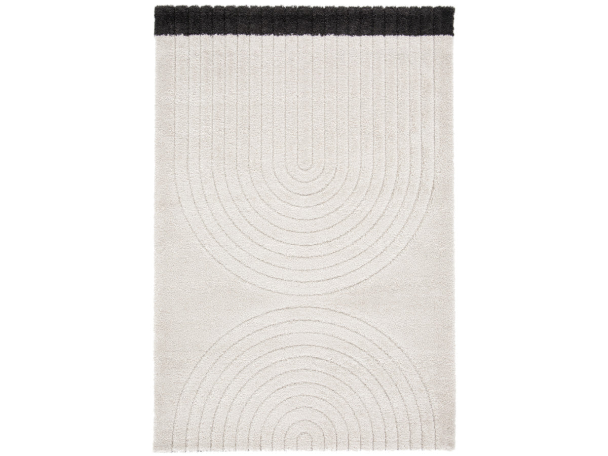 DENIS laagpolig vloerkleed met abstract patroon