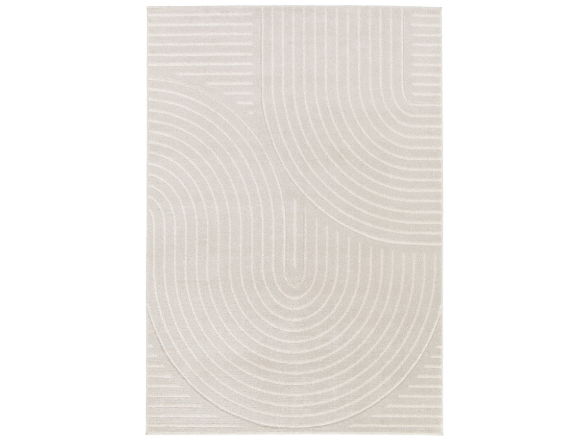 ODILE laagpolig vloerkleed met abstract patroon