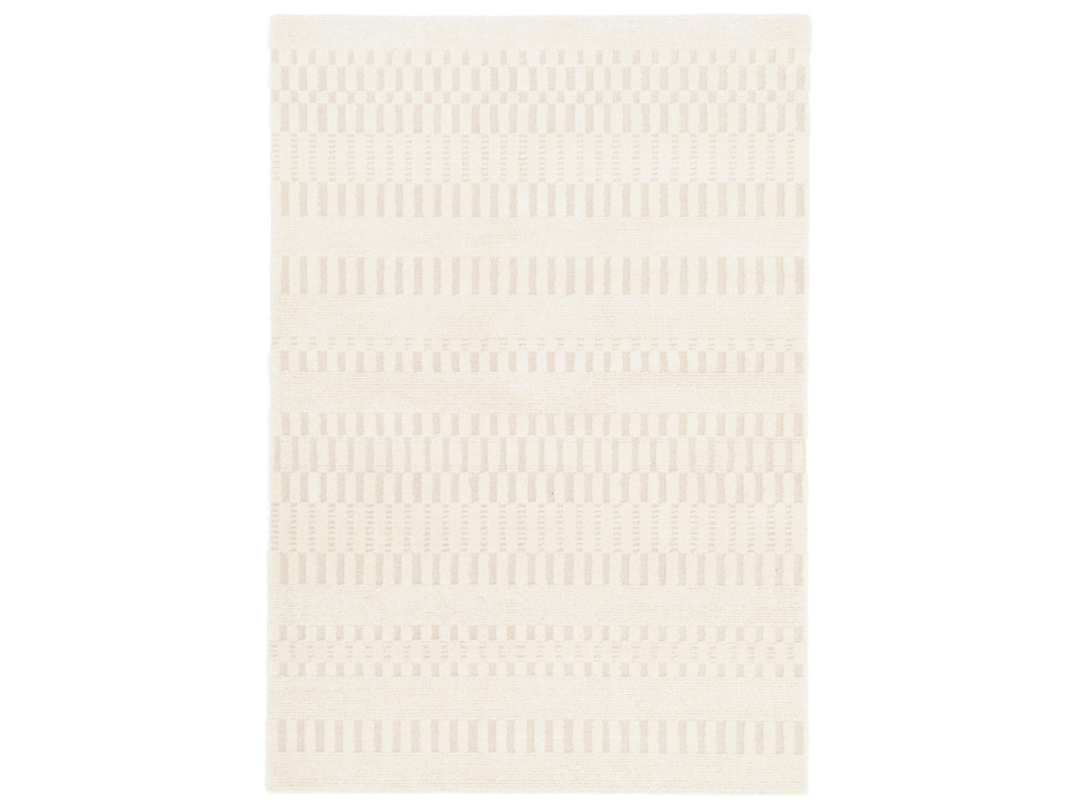 Tapis poils ras JOEL motif abstrait