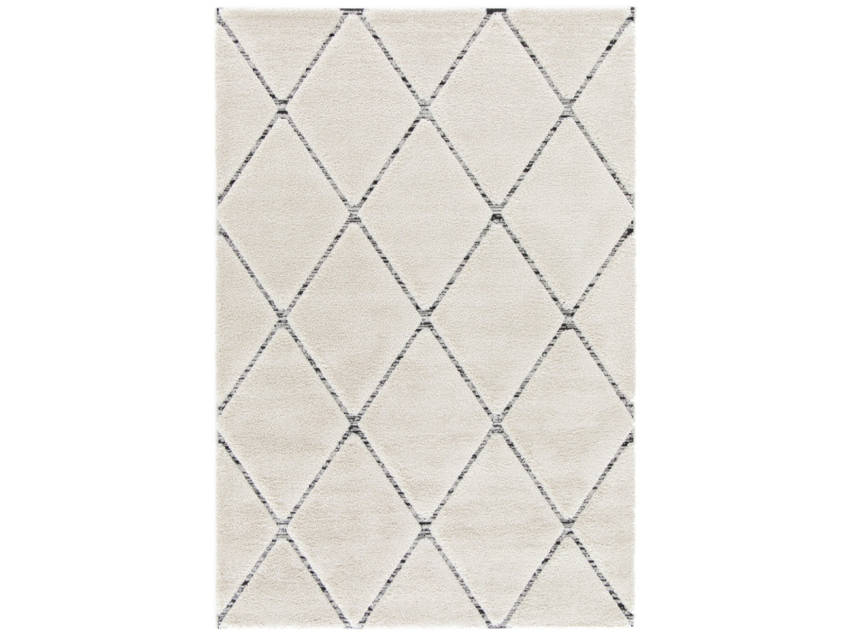 Tapis poils ras OPHELIE motif graphique