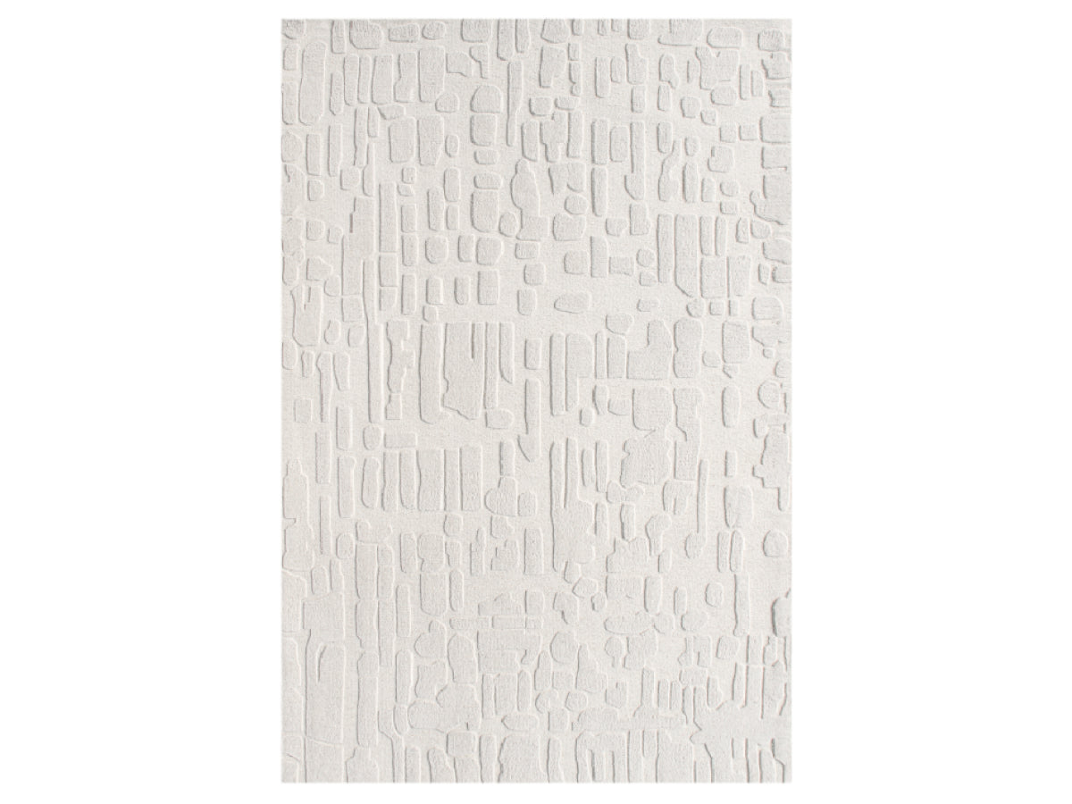 Tapis poils ras ARADIA motif géometrique