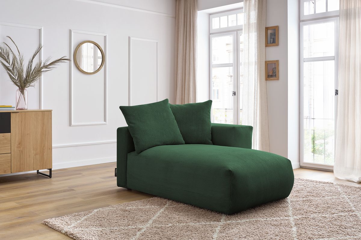 Méridienne avec accoudoir pour canapé modulable VOLTAIRE