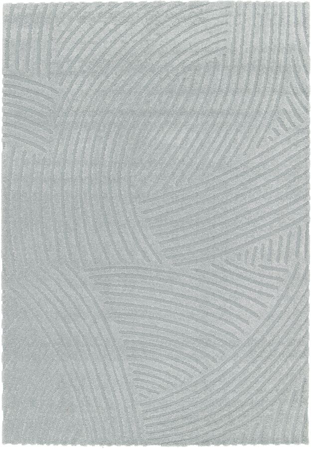 STAN kortpolig vloerkleed met abstract patroon