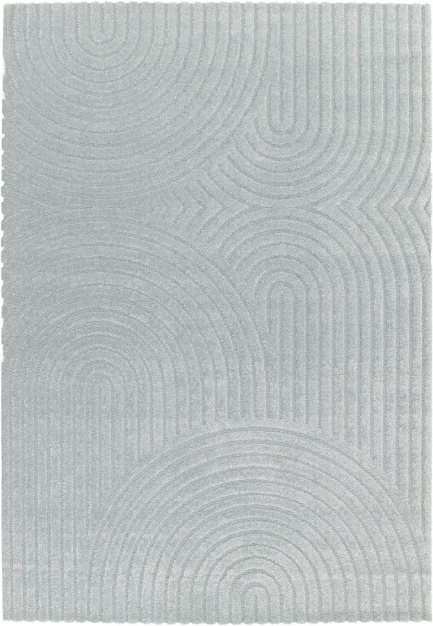 HERVE laagpolig vloerkleed met abstract patroon