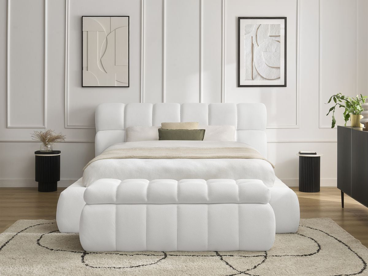 MONT-BLANC opbergbed + MONT-BLANC bedeinde van netstof