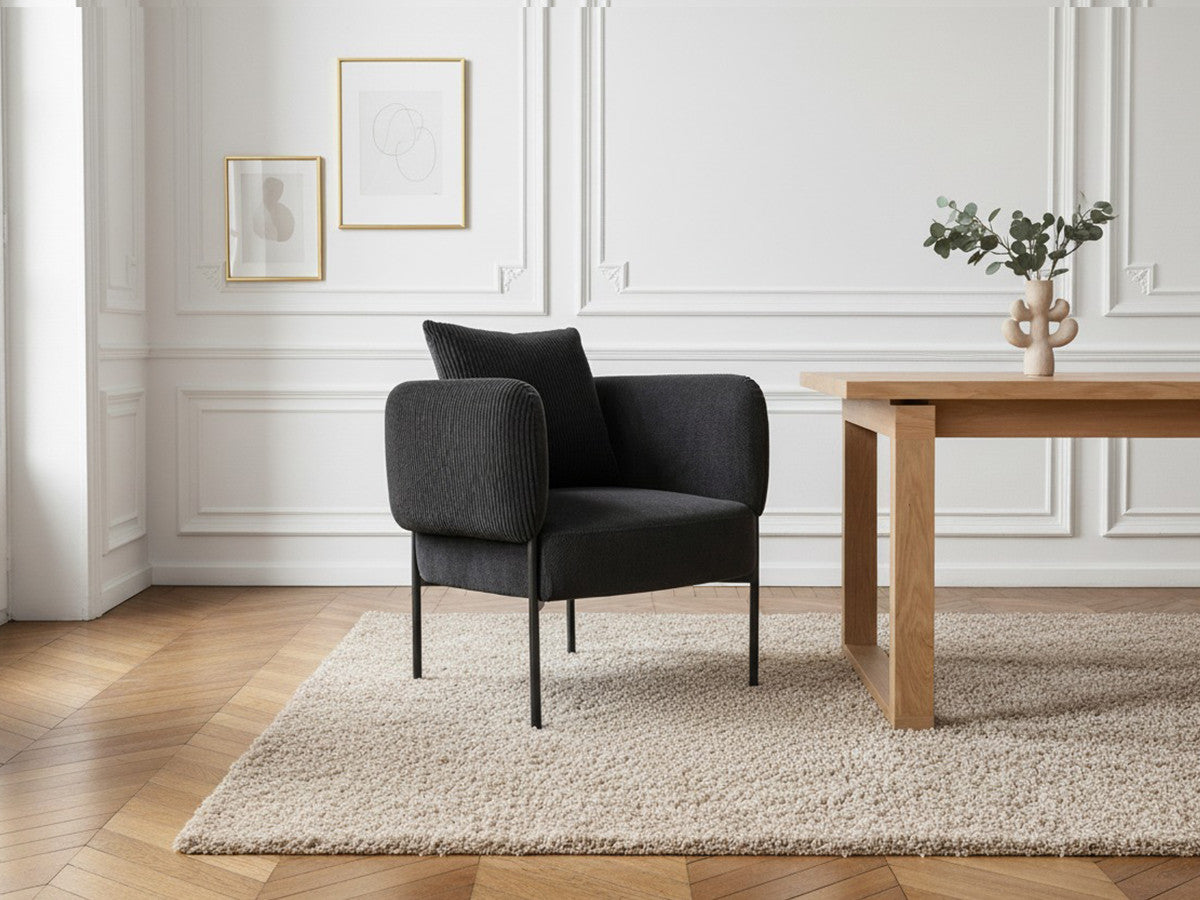 GABIN corduroy stoffen tafelstoel
