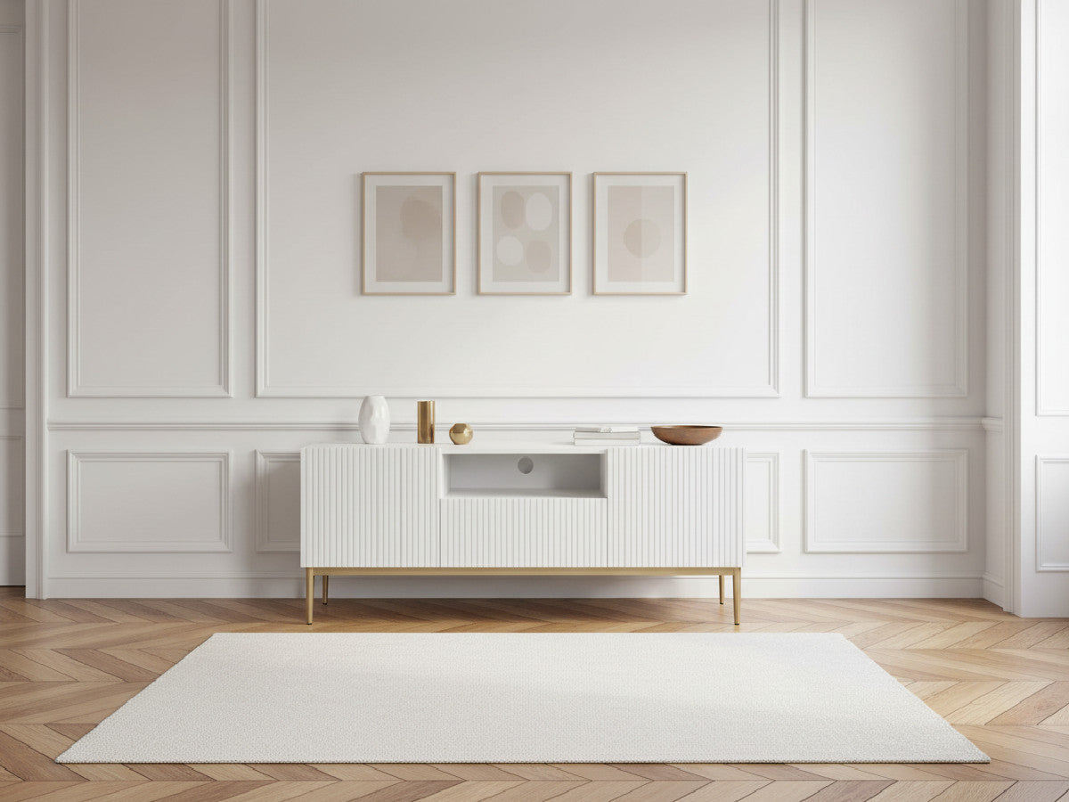 Meuble TV 150 cm avec niche KASHA Pieds or