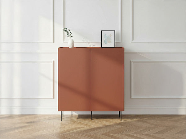 Hoge dressoir met 2 deuren 120 cm ATLAS