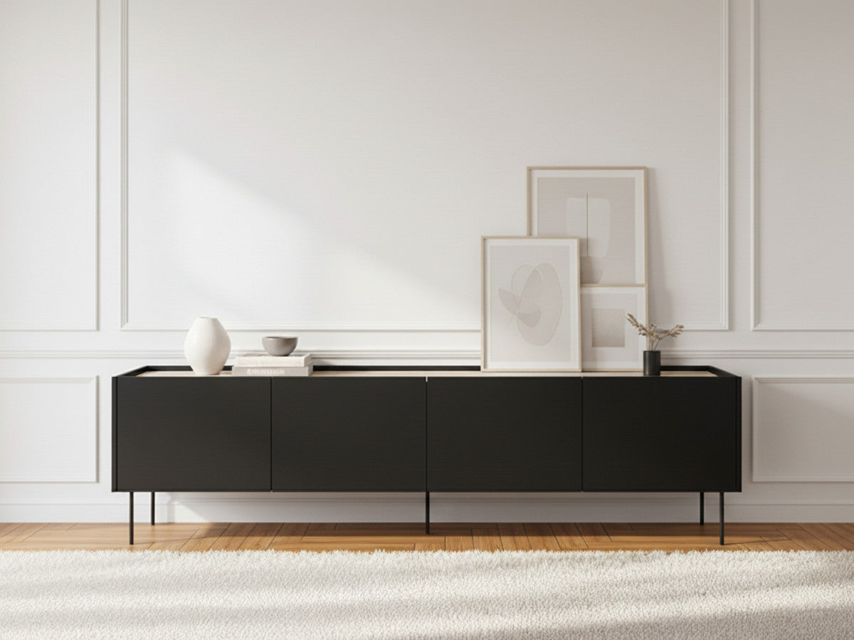 Meuble TV 4 portes 220 cm ATLAS