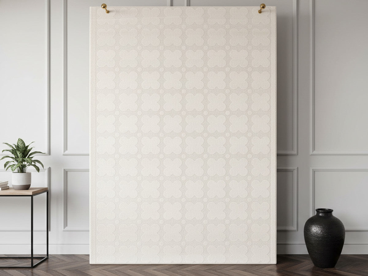 Tapis poils ras OWEN motif abstrait