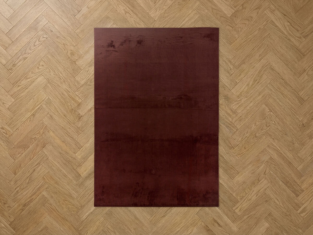 BRANA effen, laagpolig, wasbaar vloerkleed