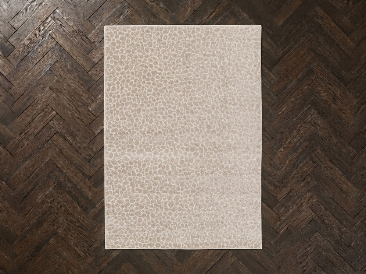 Tapis poils ras GISO motif abstrait