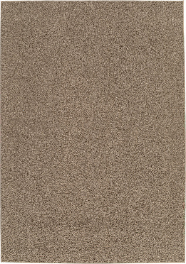 Tapis poils courts NOBU uni effet bouclette